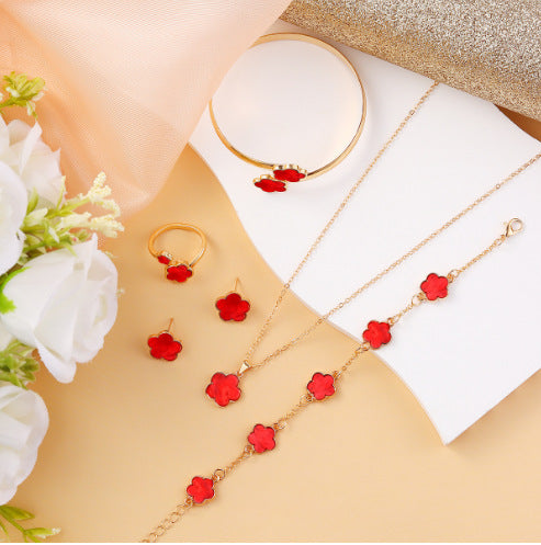 Conjunto de joyas Fortuna Eterna: Tu Luz de la Suerte MK02