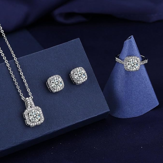 Conjunto de joyas Luz Eterna: Conjunto de Amor y Esencia MK01