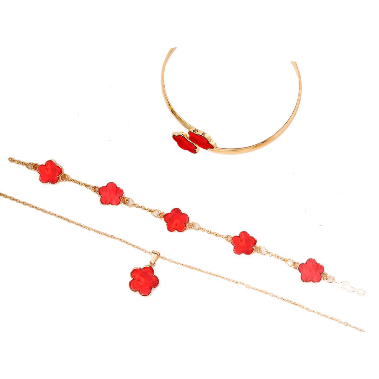 Conjunto de joyas Fortuna Eterna: Tu Luz de la Suerte MK02