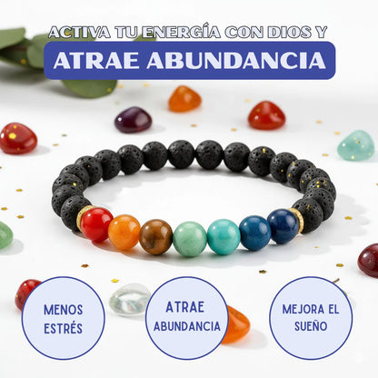 Pulsera Energía de los 7 Chakras