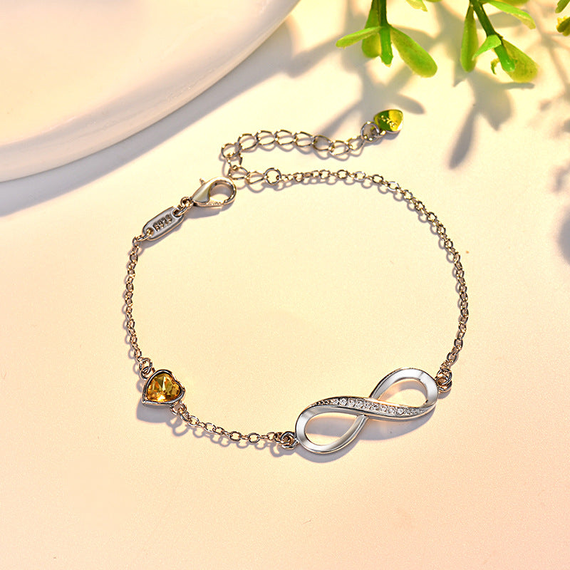 💫 PULSERA CORAZÓN ETERNO MK23