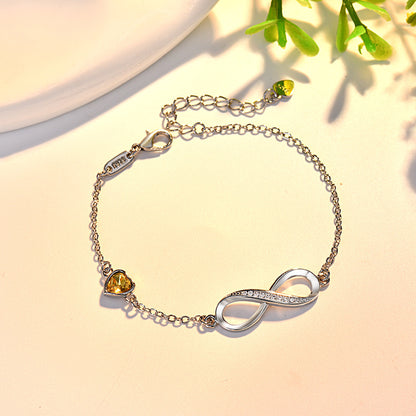 💫 PULSERA CORAZÓN ETERNO MK23