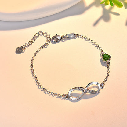 💫 PULSERA CORAZÓN ETERNO MK23