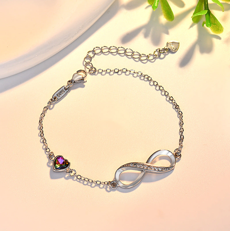 💫 PULSERA CORAZÓN ETERNO MK23