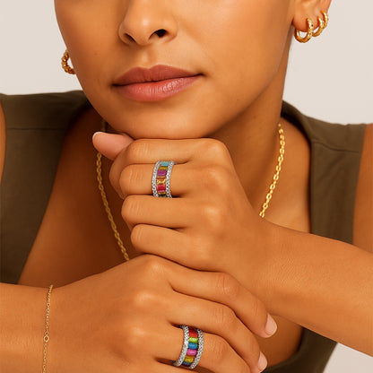 Anillo Prisma de Luz MK37