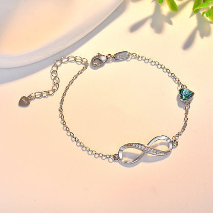 💫 PULSERA CORAZÓN ETERNO MK23
