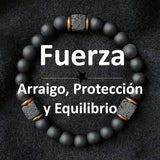 Pulsera de Piedra Volcánica Negra – Protección, Energía y Equilibrio Interior MK21