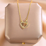 💎 COLLAR CORAZÓN ETERNO MK22