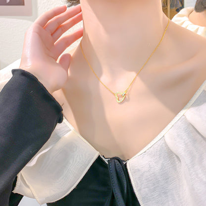 💎 COLLAR CORAZÓN ETERNO MK22