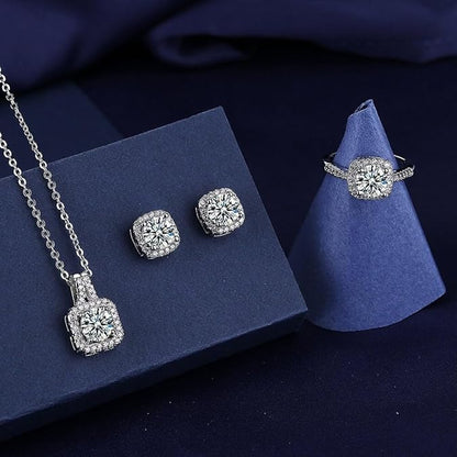 Conjunto de joyas Luz Eterna: Conjunto de Amor y Esencia MK01