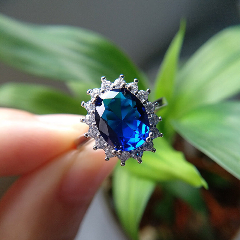 💖💎 ANILLO FLOR DEL AMOR BICOLOR MK 25