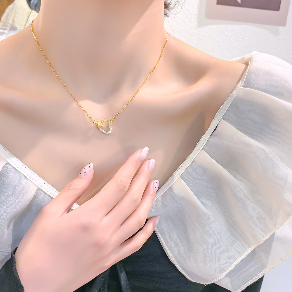 💎 COLLAR CORAZÓN ETERNO MK22