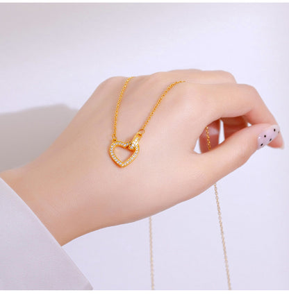 💎 COLLAR CORAZÓN ETERNO MK22