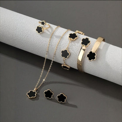 Conjunto de joyas Fortuna Eterna: Tu Luz de la Suerte MK02