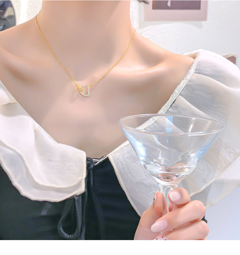 💎 COLLAR CORAZÓN ETERNO MK22