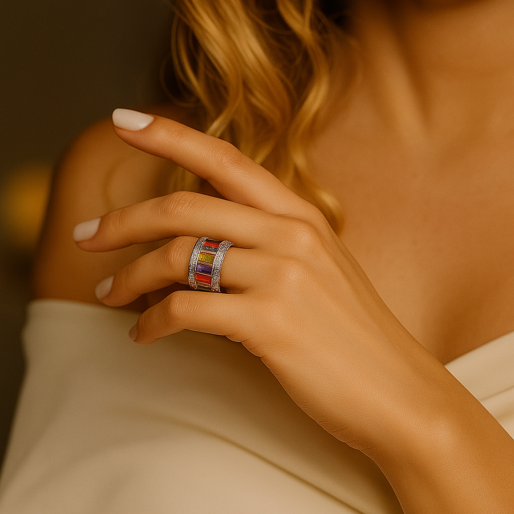 Anillo Prisma de Luz MK37