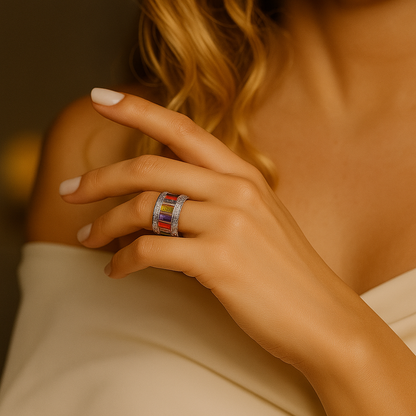 Anillo Prisma de Luz MK37