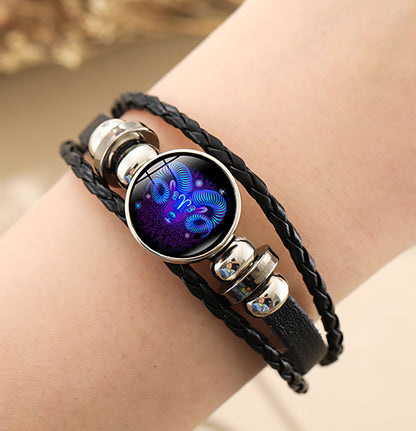 PULSERA AMULETO DE ENERGÍA DE LOS 12 ASTROS MK 49