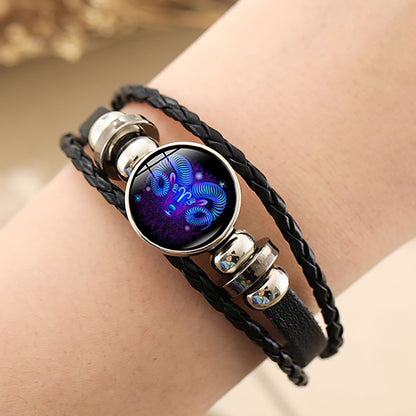 PULSERA AMULETO DE ENERGÍA DE LOS 12 ASTROS MK 49