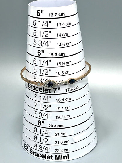 PULSERA EVIL EYE LUZ AZUL PROTECTORA