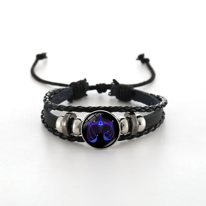 PULSERA AMULETO DE ENERGÍA DE LOS 12 ASTROS MK 49